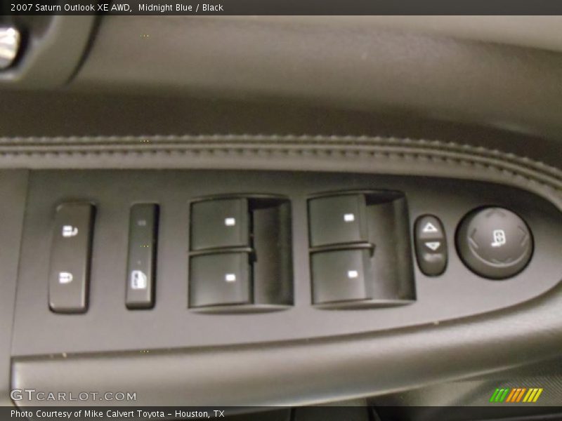 Midnight Blue / Black 2007 Saturn Outlook XE AWD