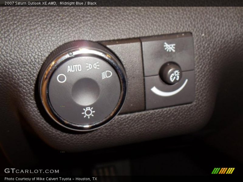Midnight Blue / Black 2007 Saturn Outlook XE AWD