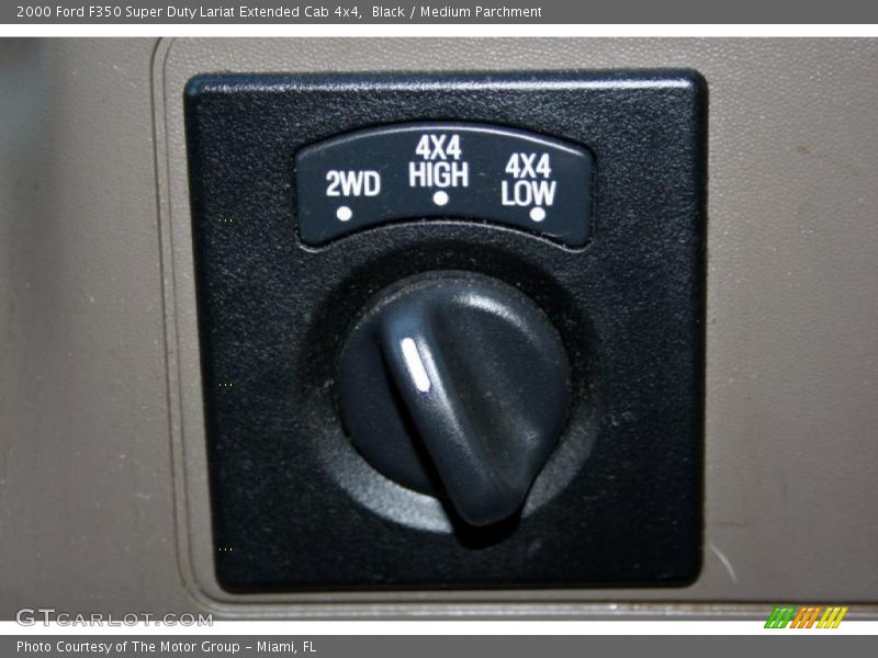 Black / Medium Parchment 2000 Ford F350 Super Duty Lariat Extended Cab 4x4