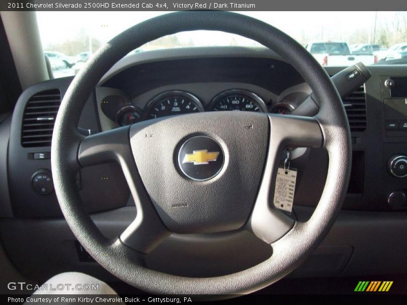  2011 Silverado 2500HD Extended Cab 4x4 Steering Wheel