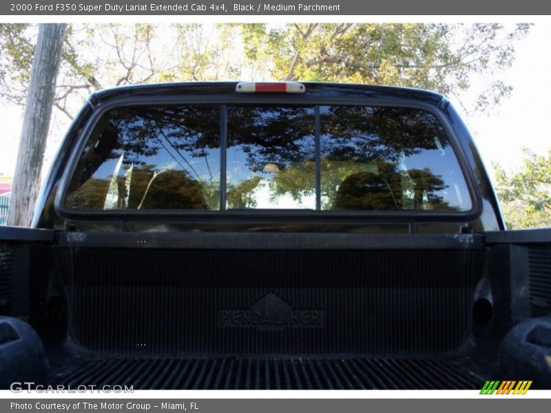 Black / Medium Parchment 2000 Ford F350 Super Duty Lariat Extended Cab 4x4