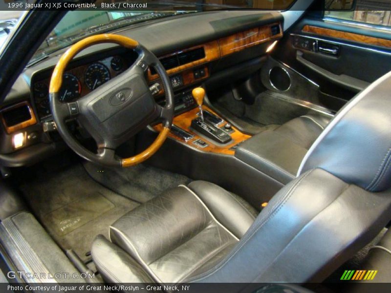 Charcoal Interior - 1996 XJ XJS Convertible 