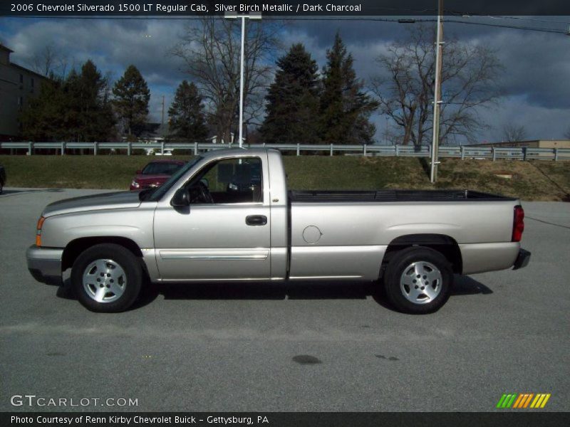 Silver Birch Metallic / Dark Charcoal 2006 Chevrolet Silverado 1500 LT Regular Cab