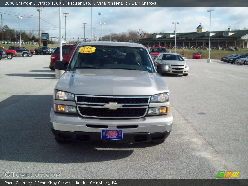 Silver Birch Metallic / Dark Charcoal 2006 Chevrolet Silverado 1500 LT Regular Cab