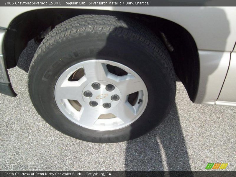 Silver Birch Metallic / Dark Charcoal 2006 Chevrolet Silverado 1500 LT Regular Cab
