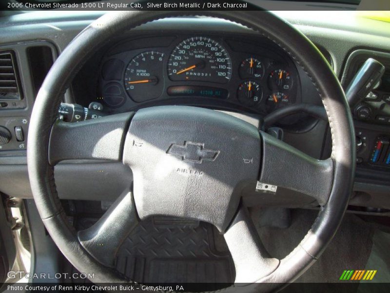 Silver Birch Metallic / Dark Charcoal 2006 Chevrolet Silverado 1500 LT Regular Cab