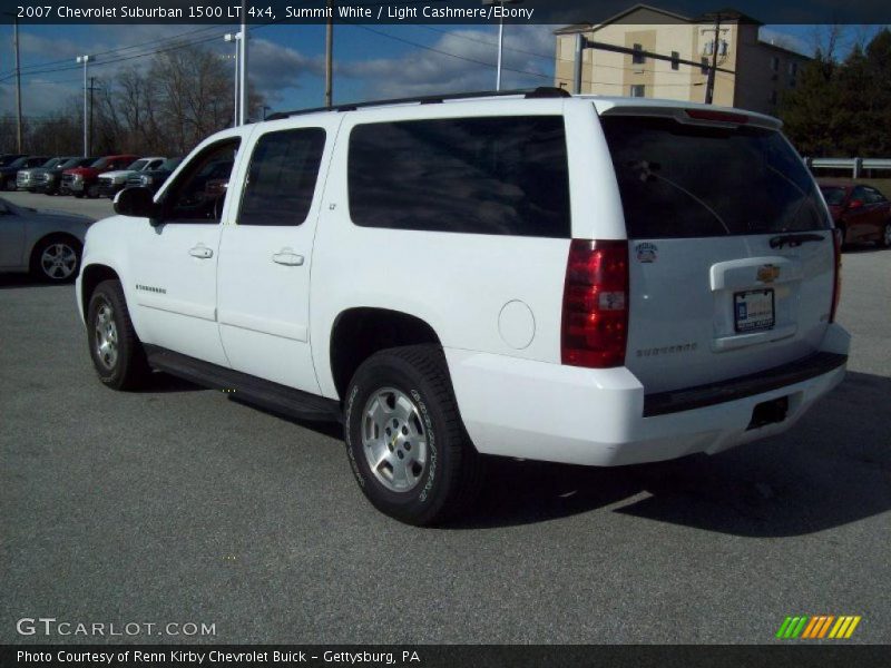 Summit White / Light Cashmere/Ebony 2007 Chevrolet Suburban 1500 LT 4x4