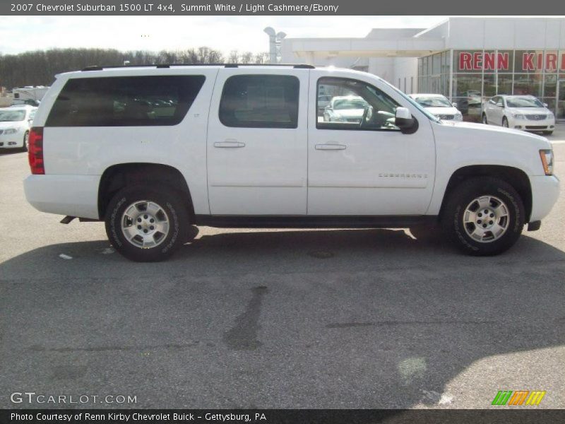 Summit White / Light Cashmere/Ebony 2007 Chevrolet Suburban 1500 LT 4x4