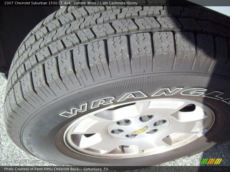 Summit White / Light Cashmere/Ebony 2007 Chevrolet Suburban 1500 LT 4x4