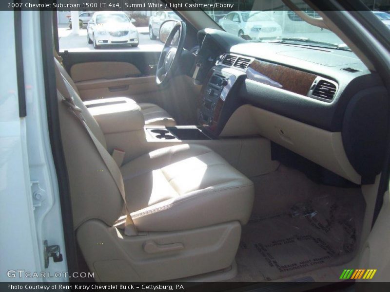 Summit White / Light Cashmere/Ebony 2007 Chevrolet Suburban 1500 LT 4x4