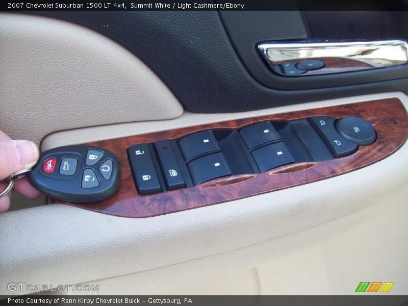 Summit White / Light Cashmere/Ebony 2007 Chevrolet Suburban 1500 LT 4x4