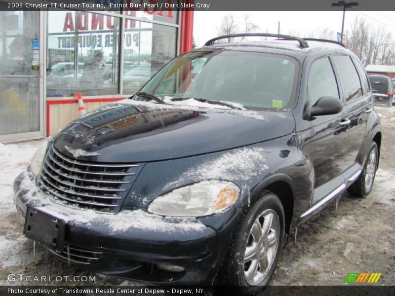 Patriot Blue Pearl / Dark Slate Gray 2003 Chrysler PT Cruiser Touring