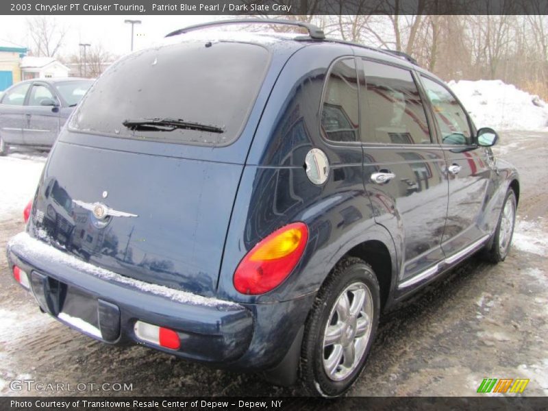 Patriot Blue Pearl / Dark Slate Gray 2003 Chrysler PT Cruiser Touring