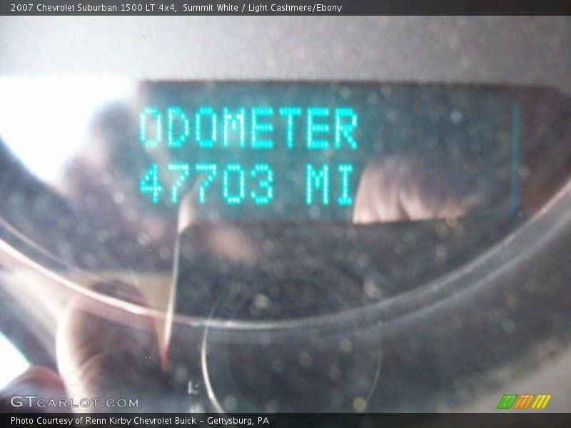 Summit White / Light Cashmere/Ebony 2007 Chevrolet Suburban 1500 LT 4x4