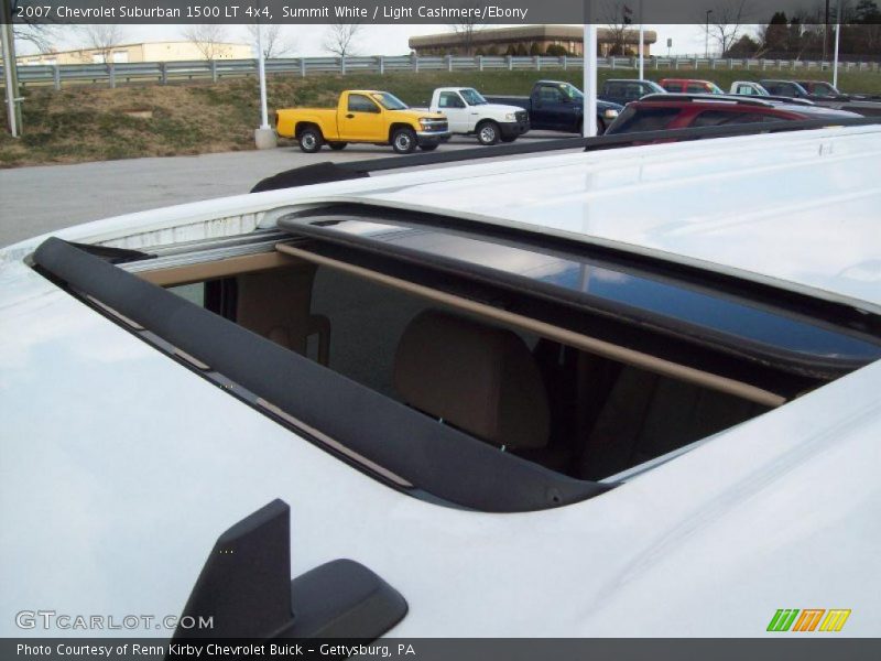 Summit White / Light Cashmere/Ebony 2007 Chevrolet Suburban 1500 LT 4x4