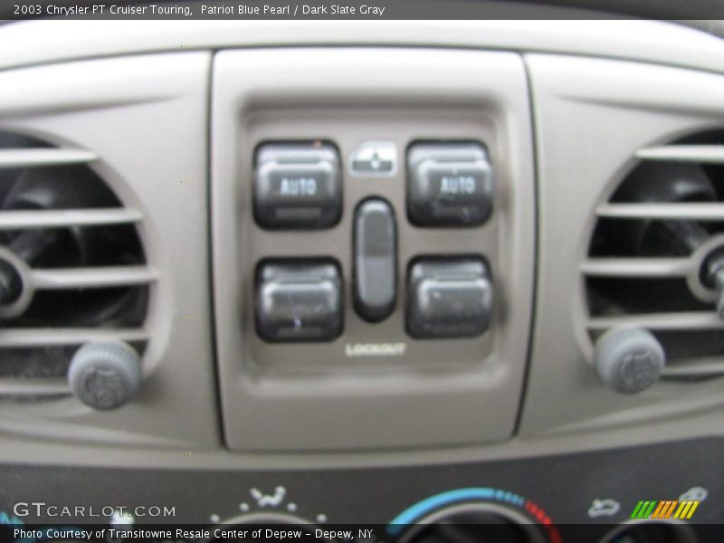 Patriot Blue Pearl / Dark Slate Gray 2003 Chrysler PT Cruiser Touring