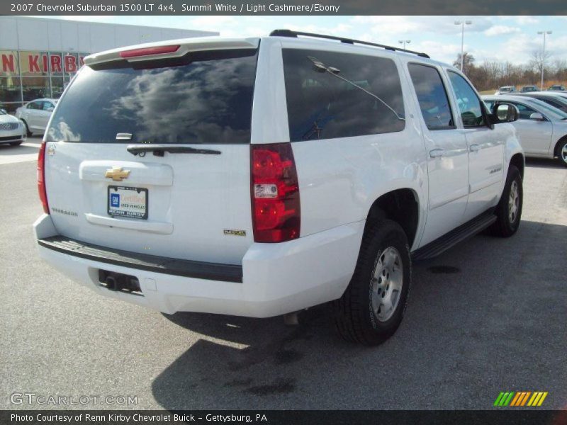 Summit White / Light Cashmere/Ebony 2007 Chevrolet Suburban 1500 LT 4x4