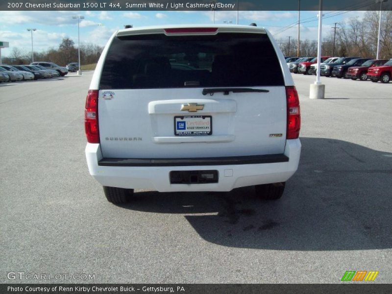 Summit White / Light Cashmere/Ebony 2007 Chevrolet Suburban 1500 LT 4x4