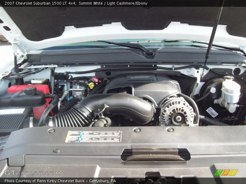 Summit White / Light Cashmere/Ebony 2007 Chevrolet Suburban 1500 LT 4x4