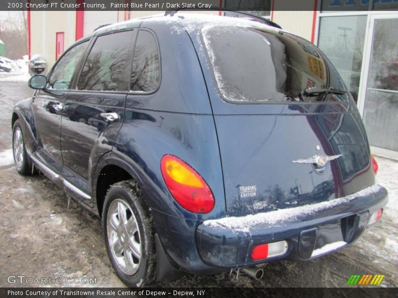 Patriot Blue Pearl / Dark Slate Gray 2003 Chrysler PT Cruiser Touring