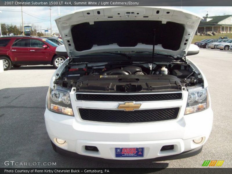 Summit White / Light Cashmere/Ebony 2007 Chevrolet Suburban 1500 LT 4x4
