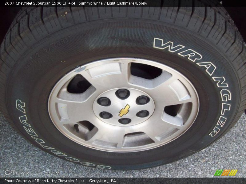 Summit White / Light Cashmere/Ebony 2007 Chevrolet Suburban 1500 LT 4x4