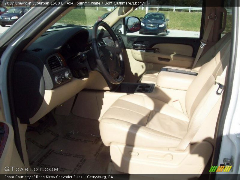 Summit White / Light Cashmere/Ebony 2007 Chevrolet Suburban 1500 LT 4x4