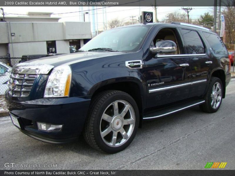 Front 3/4 View of 2009 Escalade Hybrid AWD