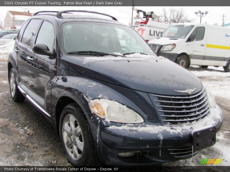 Patriot Blue Pearl / Dark Slate Gray 2003 Chrysler PT Cruiser Touring