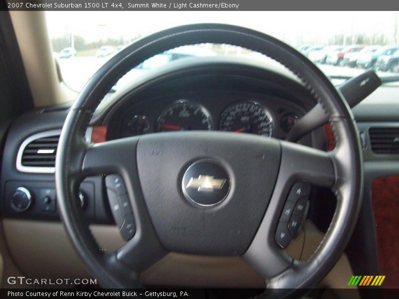 Summit White / Light Cashmere/Ebony 2007 Chevrolet Suburban 1500 LT 4x4