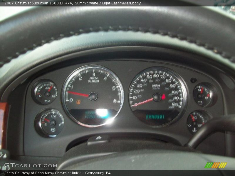 Summit White / Light Cashmere/Ebony 2007 Chevrolet Suburban 1500 LT 4x4