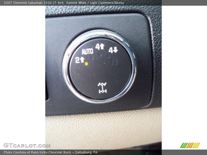 Summit White / Light Cashmere/Ebony 2007 Chevrolet Suburban 1500 LT 4x4