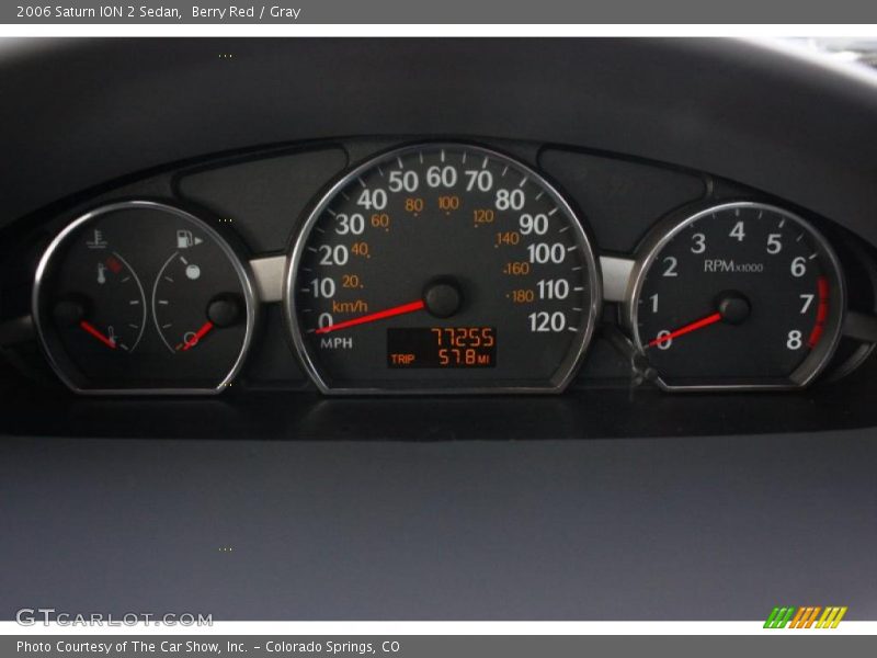 Berry Red / Gray 2006 Saturn ION 2 Sedan