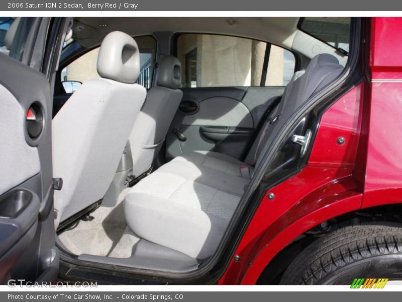 Berry Red / Gray 2006 Saturn ION 2 Sedan