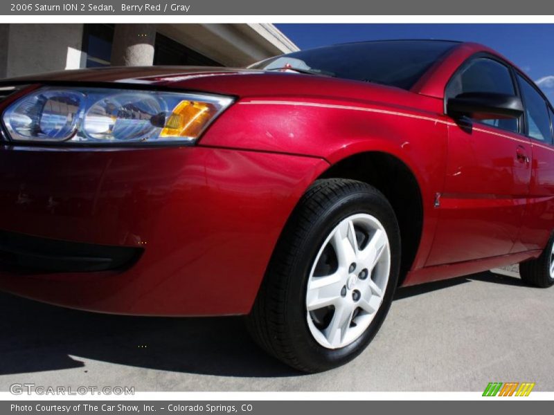 Berry Red / Gray 2006 Saturn ION 2 Sedan