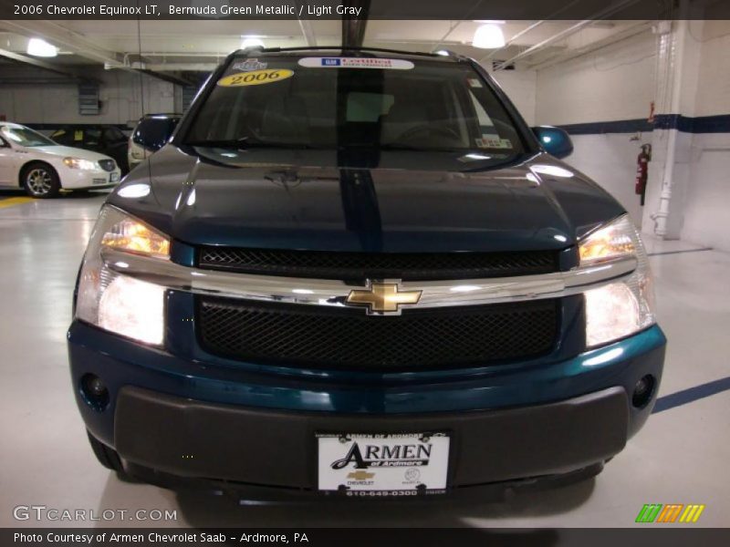 Bermuda Green Metallic / Light Gray 2006 Chevrolet Equinox LT