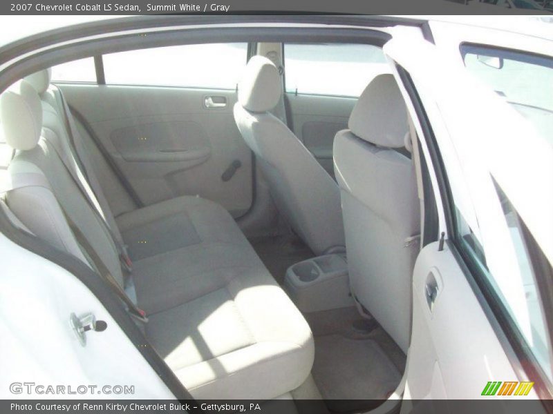 Summit White / Gray 2007 Chevrolet Cobalt LS Sedan