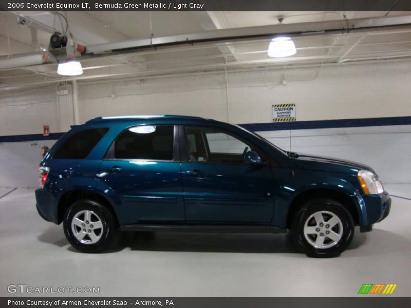 Bermuda Green Metallic / Light Gray 2006 Chevrolet Equinox LT