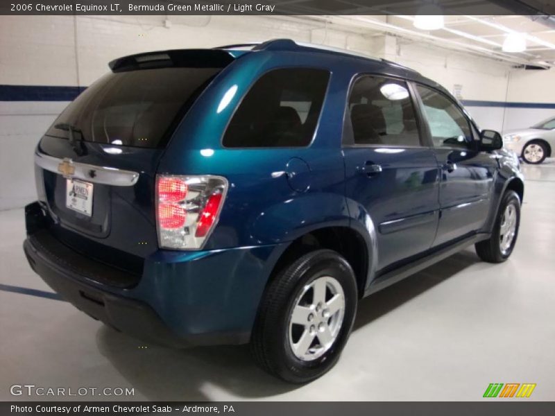 Bermuda Green Metallic / Light Gray 2006 Chevrolet Equinox LT
