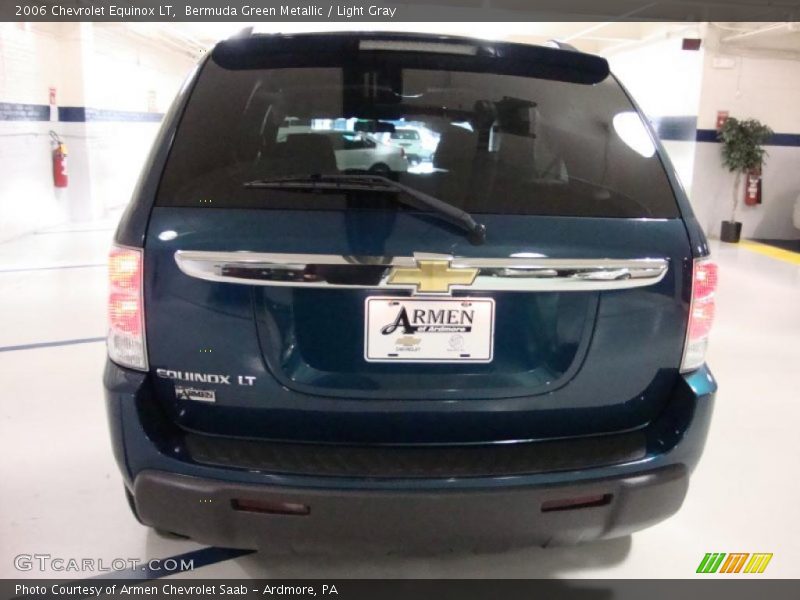 Bermuda Green Metallic / Light Gray 2006 Chevrolet Equinox LT