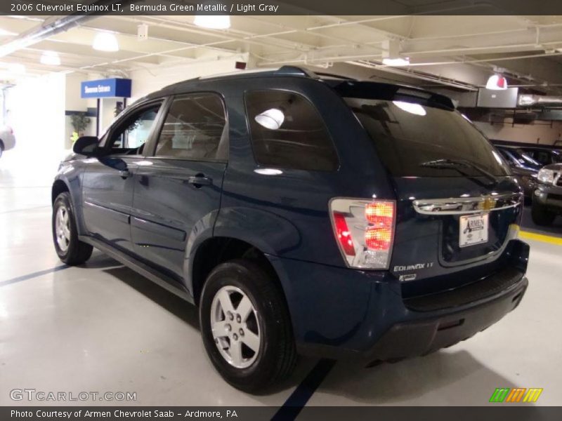 Bermuda Green Metallic / Light Gray 2006 Chevrolet Equinox LT