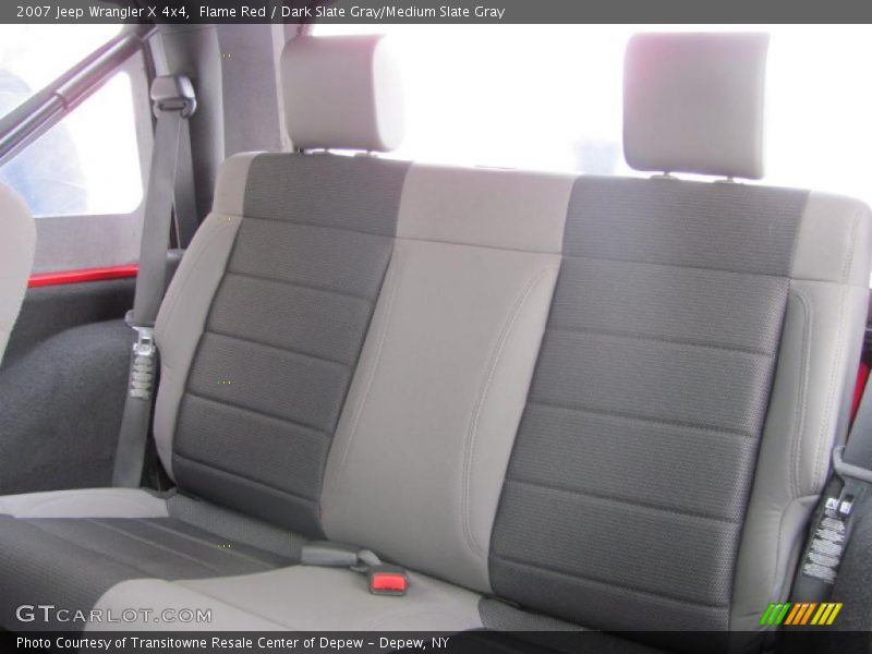 Flame Red / Dark Slate Gray/Medium Slate Gray 2007 Jeep Wrangler X 4x4