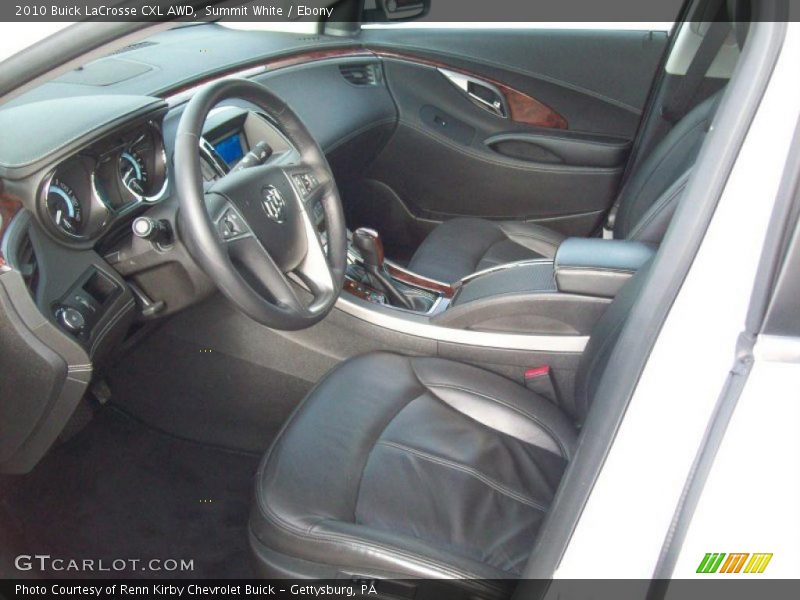  2010 LaCrosse CXL AWD Ebony Interior
