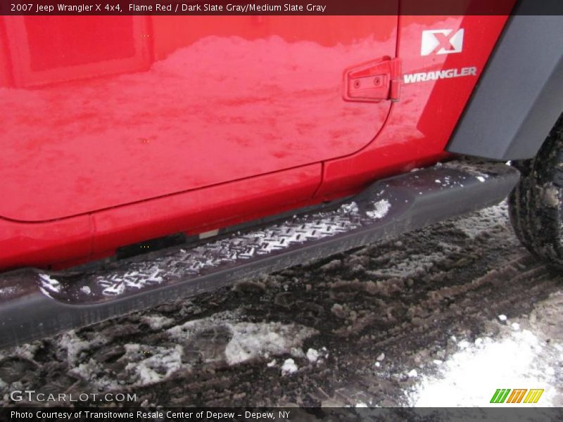 Flame Red / Dark Slate Gray/Medium Slate Gray 2007 Jeep Wrangler X 4x4