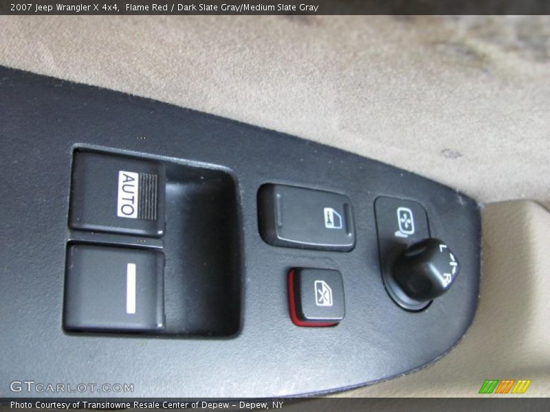 Flame Red / Dark Slate Gray/Medium Slate Gray 2007 Jeep Wrangler X 4x4