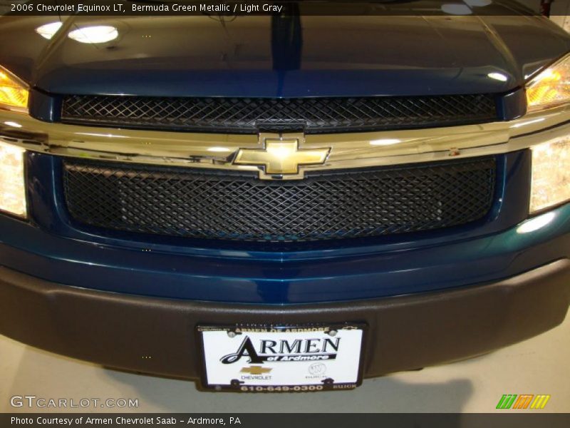 Bermuda Green Metallic / Light Gray 2006 Chevrolet Equinox LT