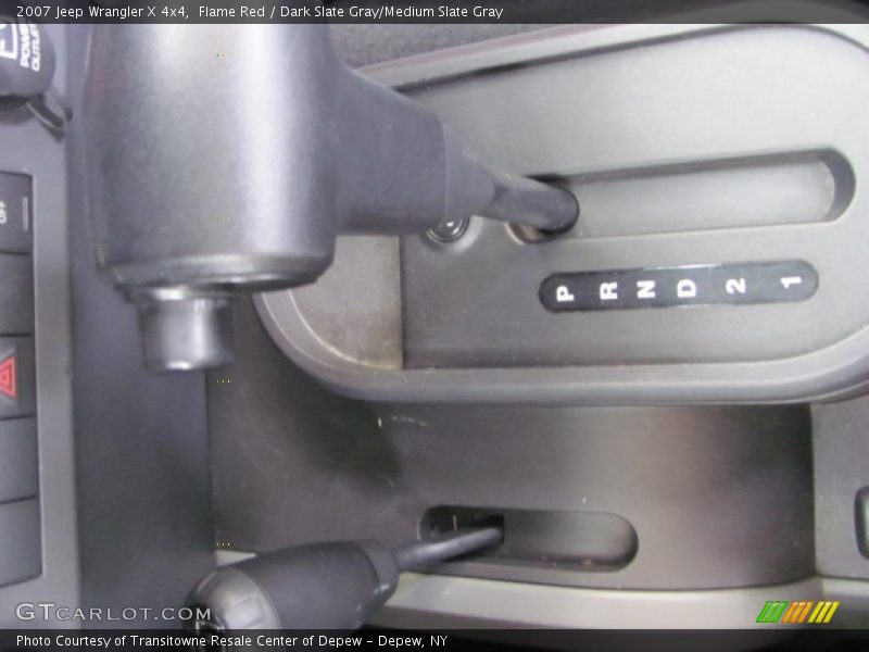 Flame Red / Dark Slate Gray/Medium Slate Gray 2007 Jeep Wrangler X 4x4