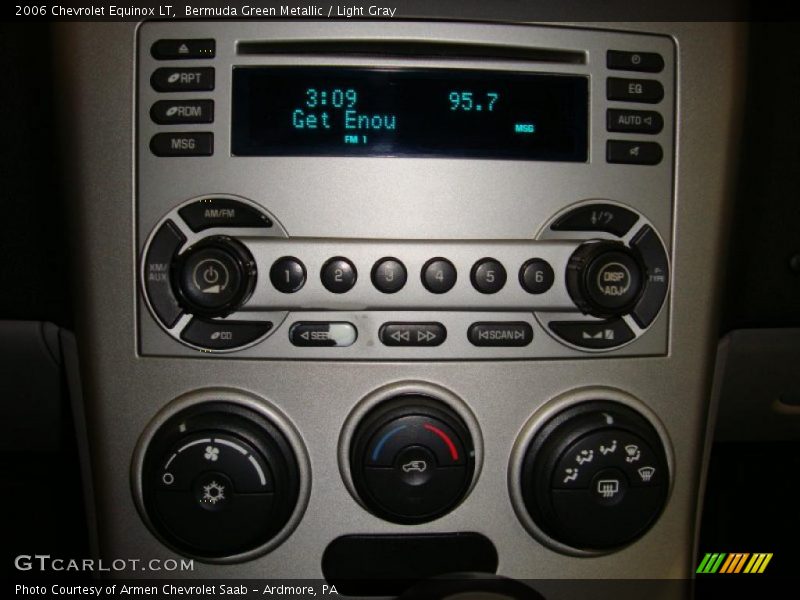 Bermuda Green Metallic / Light Gray 2006 Chevrolet Equinox LT