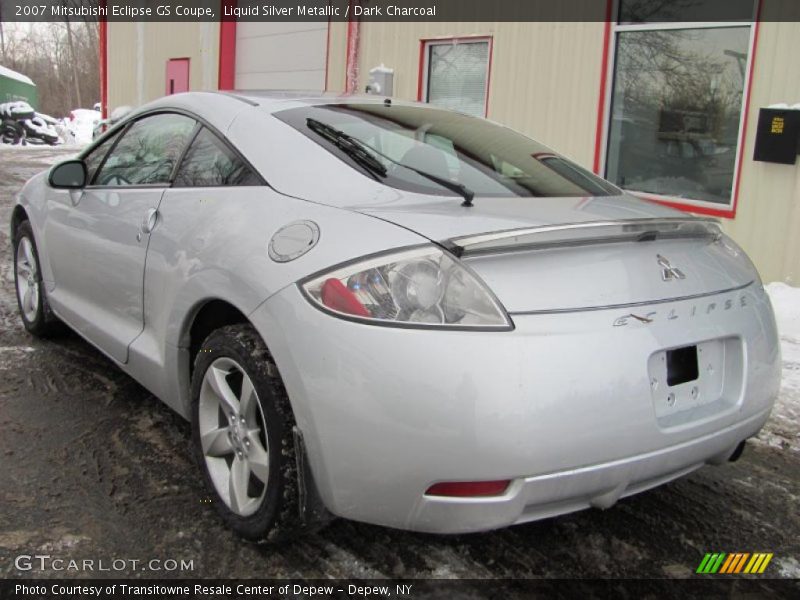 Liquid Silver Metallic / Dark Charcoal 2007 Mitsubishi Eclipse GS Coupe