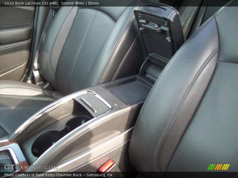 Summit White / Ebony 2010 Buick LaCrosse CXL AWD